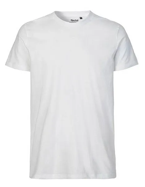 Neutral Neutral® Unisex T-Shirt Fitted Körpernah von Neutral Bio Baumwolle, Weiß, – Produktbild 1 von 2
