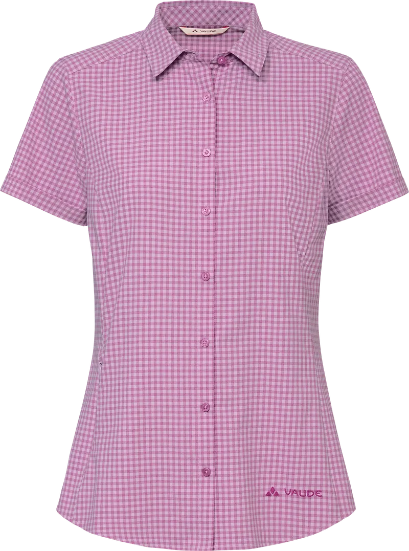 Vaude Vaude Seiland III Damen Karohemd pink 42 - Damenshirts, -blusen & -pullover, Pink, – Produktbild 1 von 2