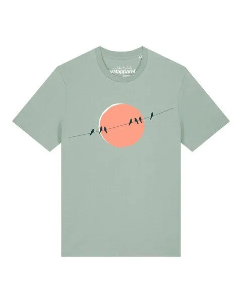 watapparel watapparel T-Shirt Unisex Countryside 01, Aloe, – Produktbild 1 von 2