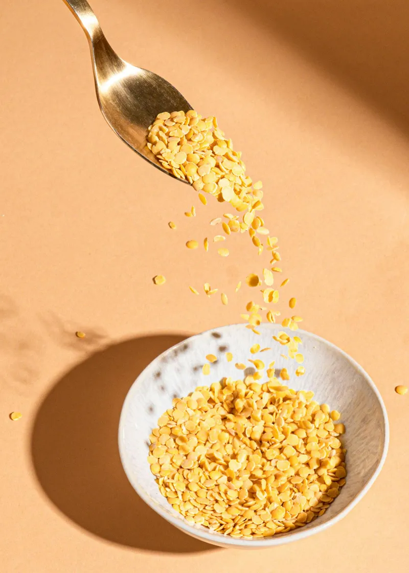 KoRo Geteilte gelbe Bio Linsen 2 kg – Produktbild 4 von 5
