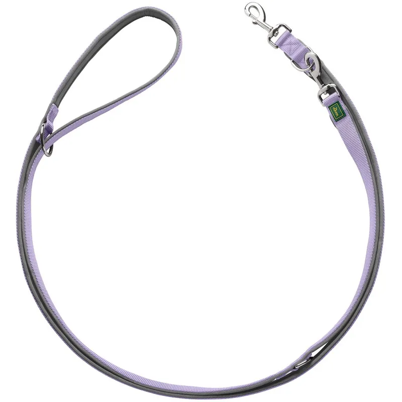 Hunter Hunter Verstellbare Führleine Neopren lavendelfarbe 2 cm, 2 m, Lavendelfarbe, – Produktbild 1 von 2