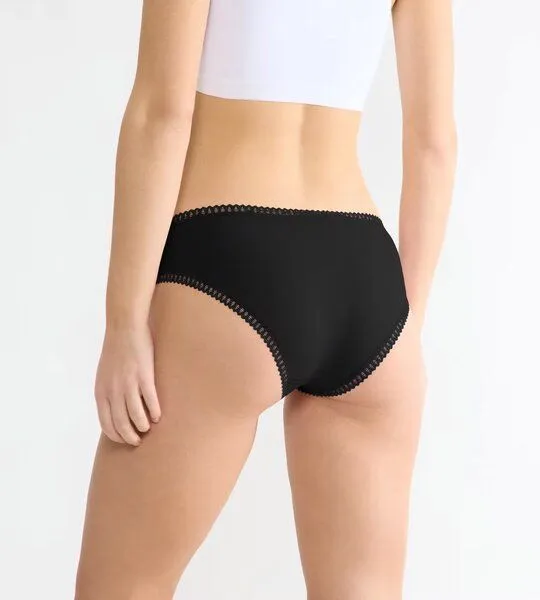 Sloggi Sloggi 3er Pack GO Crush Hipster Slip Bio-Baumwolle, Schwarz, – Produktbild 3 von 4