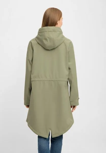 derbe derbe Softshelljacke „Island Friese“, Tea tea, – Produktbild 4 von 4