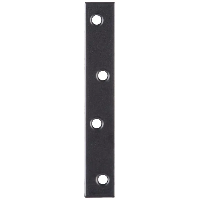 Alberts ALBERTS Flachverbinder, verzinkt, schwarz, LxB 100x15 mm – Produktbild 1 von 1
