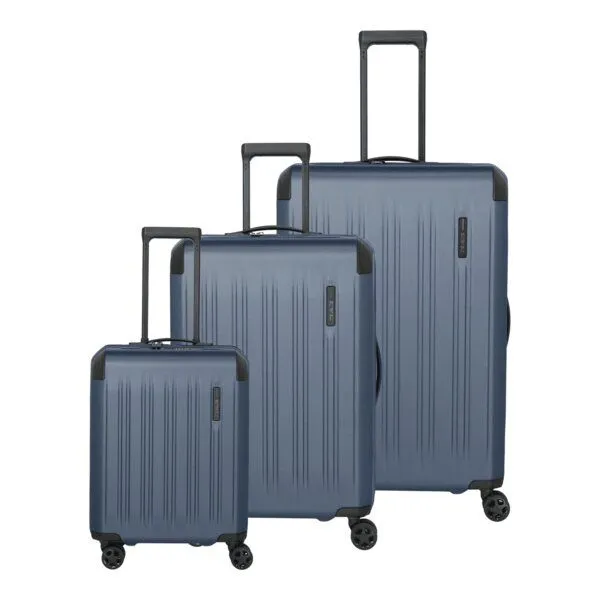 Travelite Travelite Dynamiic 3-tlg. Koffer-Set, Blau, – Produktbild 1 von 2