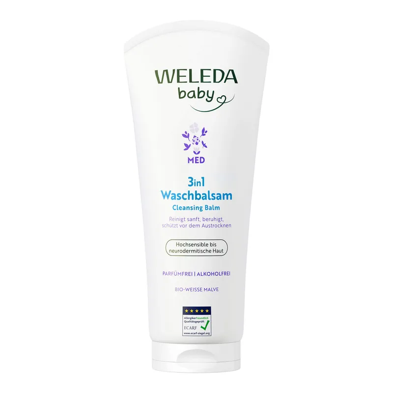 Weleda Weleda Baby Med 3in1 Waschbalsam Weiße Malve – Produktbild 1 von 1