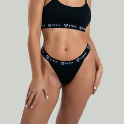 GymBeam OG1 STRIX Essential Tangas im 2er-Pack in Black XXL – Produktbild 1 von 1