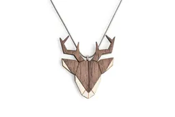 BeWooden BeWooden Halskette Hirsch | Kette mit Anhänger aus Holz – Produktbild 1 von 1