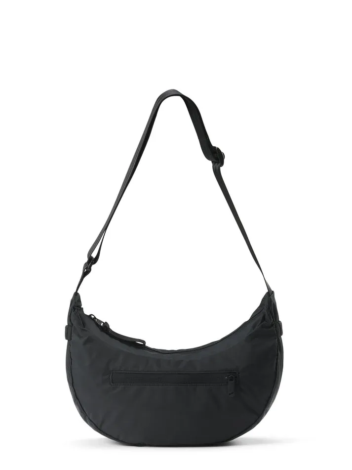 PINQPONQ pinqponq Damen vegan Tasche Cross Body Krumm Small Rooted Schwarz, Schwarz, – Produktbild 1 von 1