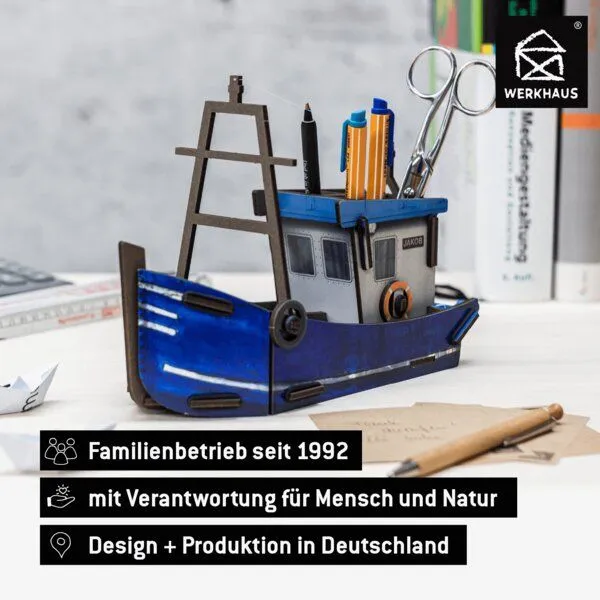 WERKHAUS WERKHAUS Stiftebox Fischkutter – Produktbild 2 von 5