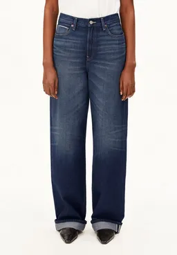 ARMEDANGELS ARMEDANGELS Weite Jeans ENIJAA SELVEDGE (Non-Stretch, Regular Fit) High waist – Produktbild 1 von 1