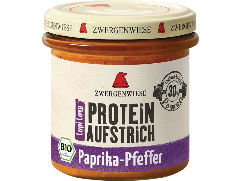 Zwergenwiese Zwergenwiese Protein-Brotaufstrich LupiLove Paprika & Pfeffer – Produktbild 1 von 2