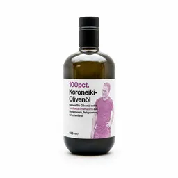 100pct. 100pct. Koroneiki Bio-Olivenöl extra nativ aus Lakonia – Produktbild 1 von 1