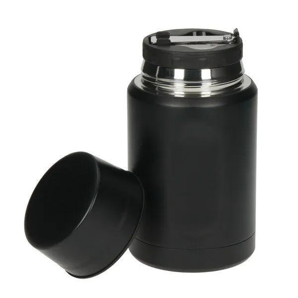 elasto elasto Thermobehälter 'Take Away' - auslaufsicherer Behälter für Suppen, Schwarz, – Produktbild 4 von 4