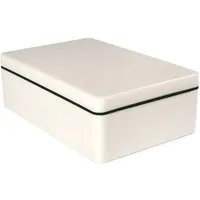 ajaa ajaa Die längliche Aufbewahrungsbox aus Biokunststoff 0,9 l, Cool gray, – Produktbild 1 von 1