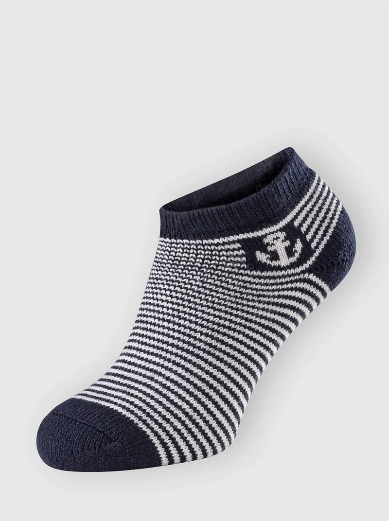 wäschepur Socken marine-weiß-gestreift, Marine-weiß-gestreift, – Produktbild 2 von 3