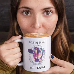 Team Vegan Team Vegan NOT THE SAME BUT EQUAL - TASSE – Produktbild 1 von 1
