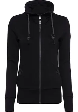 ragwear ragwear Sweatjacke RYLIE ZIP mit Markenlabel, aus Baumwolle und Polyester, normale Passform – Produktbild 1 von 1