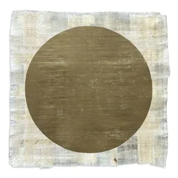 Veskor Cassiopeia Veskor Cassiopeia CENTRAL MOON PAPYRUS Linoldruck | 24 × 24 cm | Mediumgold auf natürlichem Papyrus-Papier – Produktbild 1 von 1