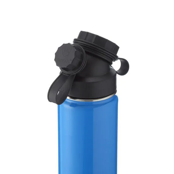 JN JuNiki's JN JuNiki's Trinkflasche aus Edelstahl Vakuum-isoliert 550ml, Blau, – Produktbild 4 von 4