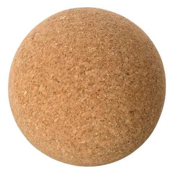 Kork-Deko Kork-Deko Faszienball aus Kork - kunststoffrei - 3 verschiedene Größen erhältlich – Produktbild 1 von 4