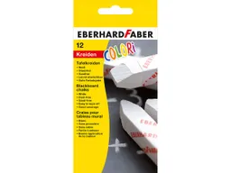 EBERHARD FABER EBERHARD FABER Wandtafelkreiden Colori weiß 12er – Produktbild 1 von 1
