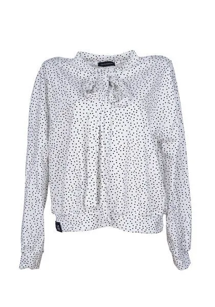 Lena Schokolade Lena Schokolade Schluppenshirt mit Punkten aus Bio-Baumwolle – Produktbild 1 von 1