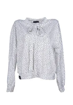 Lena Schokolade Lena Schokolade Schluppenshirt mit Punkten aus Bio-Baumwolle – Produktbild 1 von 1
