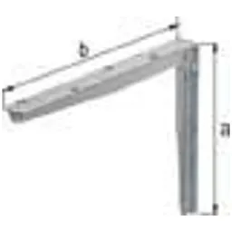 Alberts ALBERTS GAH Alberts Konsole a.T-Profil, fvz, 400 x 300 – Produktbild 1 von 1
