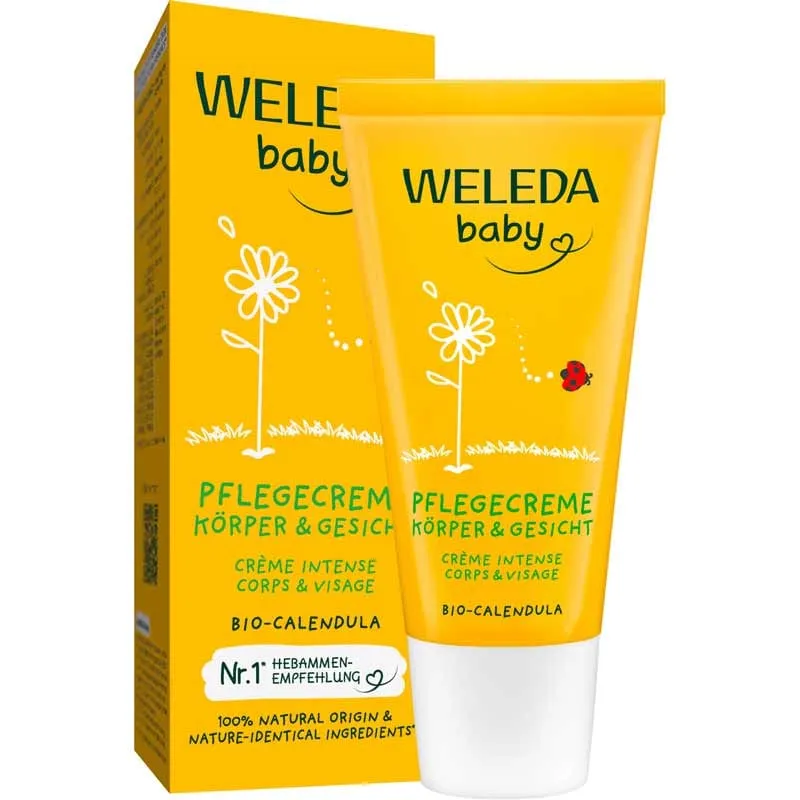 Weleda Weleda Baby Pflegecreme Calendula Körper & Gesicht 30 ml Creme – Produktbild 1 von 1