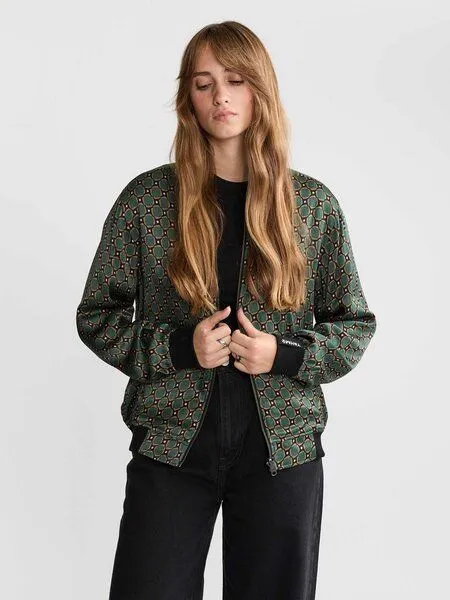 Yahmo Yahmo Cupro/Tencel Ruth Wendejacke, Emerald/black (grün), – Produktbild 4 von 4