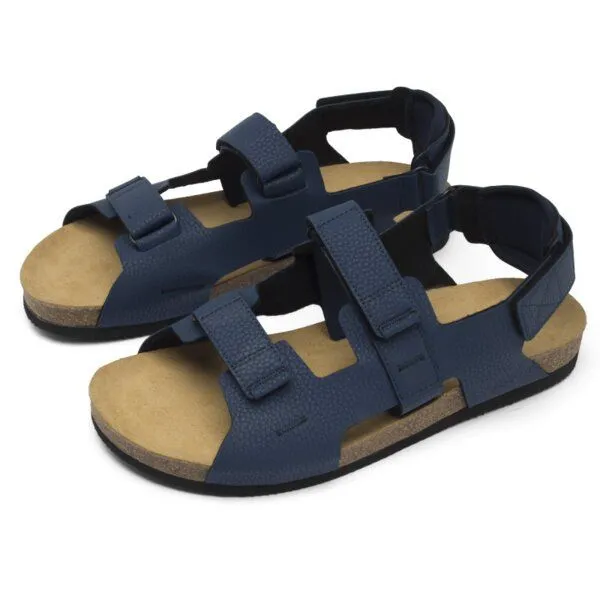 ekn footwear ekn footwear Robuste vegane Sandale "Mulga" in blau – Produktbild 2 von 4