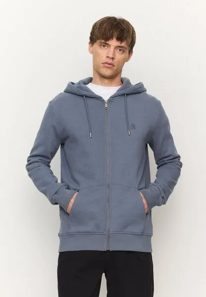 recolution Herren Sweatjacke aus Bio-Baumwolle - BIRCH - recolution, Dove blue (blau), – Produktbild 4 von 4