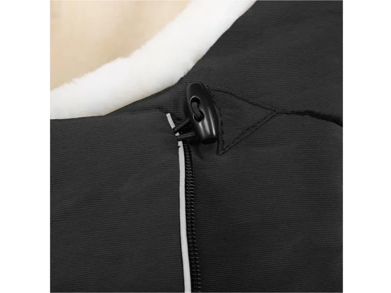 Christ Christ Fußsack Kinderwagen Lammfell "Tula Vario Zip" schwarz Länge 100 cm, Breite 50 cm (6-36 Monate) – Produktbild 2 von 2