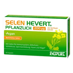 HEVERT Selen Hevert Pflanzlich 200 Μg Kapseln – Produktbild 1 von 1