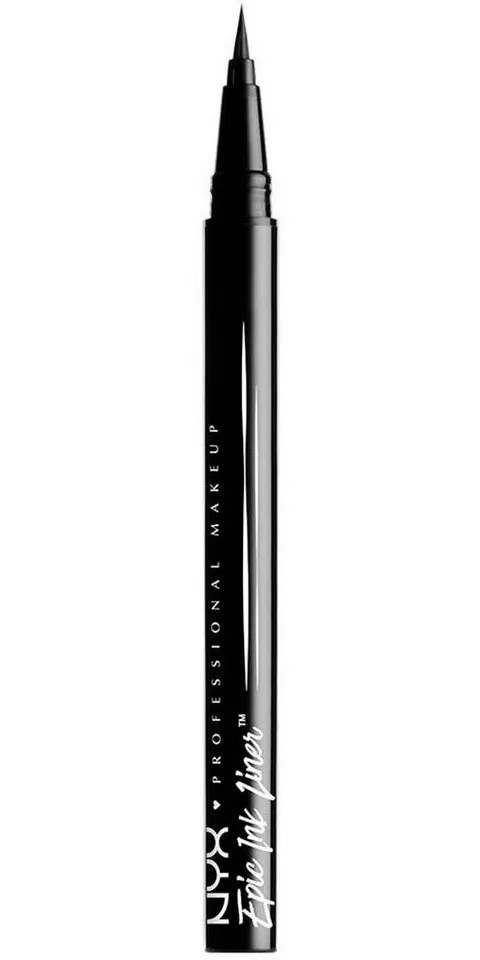 NYX PROFESSIONAL MAKEUP Eyeliner EPIC INK LINER, mit auffälliger Pigmentierung, Schwarz, – Produktbild 4 von 5