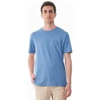ORGANICATION ORGANICATION T-Shirt aus TENCEL Modal und Bio-Baumwolle, Coronet blue, – Produktbild 1 von 1