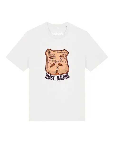 watapparel watapparel T-Shirt Unisex Toast Malone, Off white, – Produktbild 1 von 2