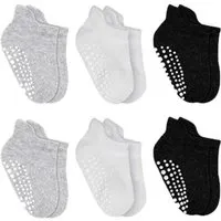 bistyle bistyle Sneakersocken ABS 6 Paar für Babys Jungen und Mädchen Babysocken Kurzsocken – Produktbild 1 von 1