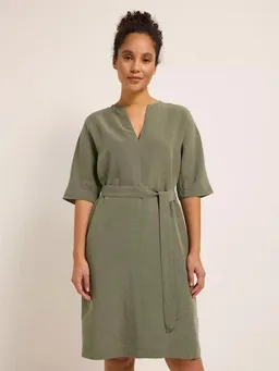LANIUS LANIUS Kleid mit Gürtel Leinen – Produktbild 1 von 1