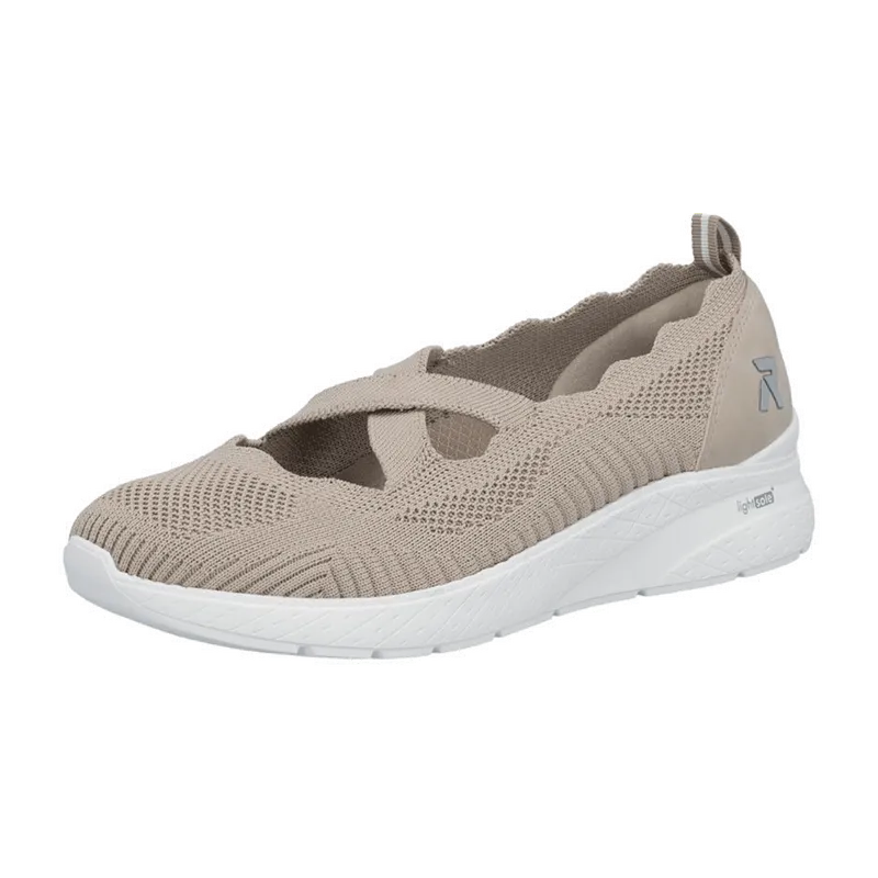 Rieker Rieker M8554-62 für Damen, beige, Größe 43 EU, Beige, – Produktbild 1 von 7