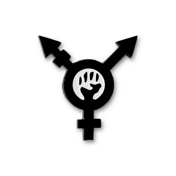 roots of compassion roots of compassion Anstecker trans* Revolution - Pin, queer, LGBT, Feminismus, Vielfalt, Gender, woke – Produktbild 1 von 2