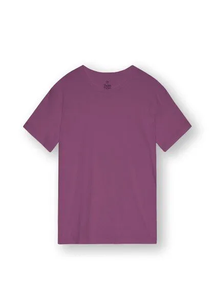 THOKKTHOKK ThokkThokk TT02 T-Shirt Herren (GOTS, vegan, Bio-Baumwolle), Plum (violett), – Produktbild 7 von 7