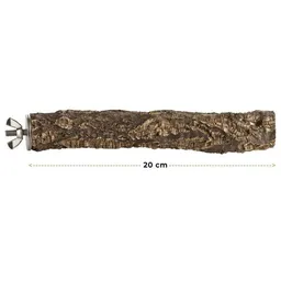 Kork-Deko Kork-Deko Sitzstange aus Kork-Rinde für Vögel | 2er-Set aus Naturkork | – Produktbild 1 von 1