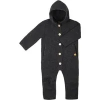 Pure pure by Bauer PURE PURE by Bauer Baby und Kinder Overall mit Kapuze Wollwalk anthrazit Gr. 92 – Produktbild 1 von 1