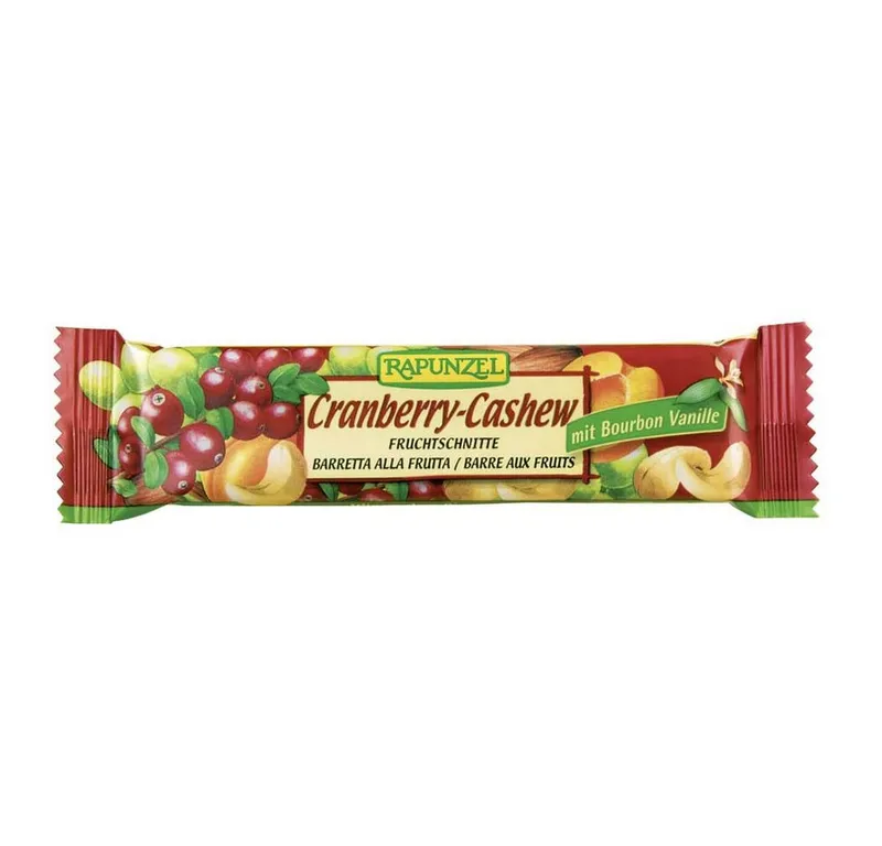 RAPUNZEL RAPUNZEL Cranberry-Cashew-Fruchtschnitte – Produktbild 3 von 3