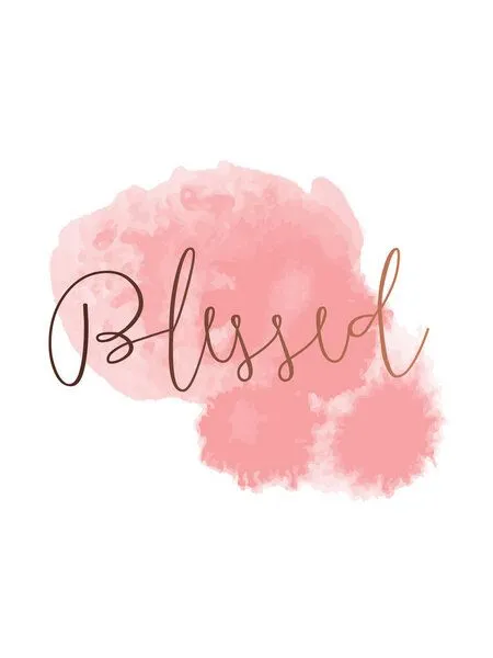 Photocircle Photocircle Poster / Leinwandbild - Blessed – Produktbild 1 von 4
