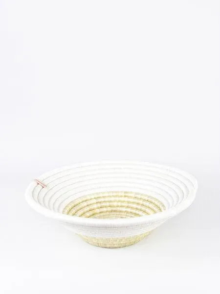 WomenCraft WomenCraft Deko- & Obstschale - 35cm, Weiss, – Produktbild 1 von 4