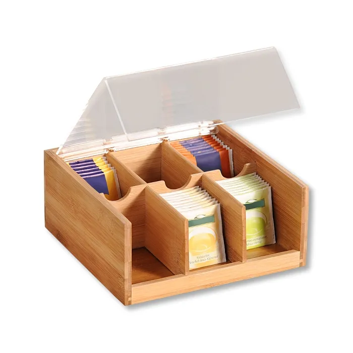 Kesper Kesper Tee-Box, mit Sichtklappe, Bambus – Produktbild 1 von 1