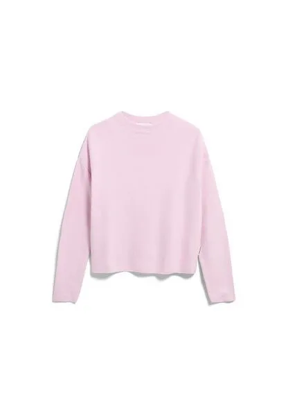 ARMEDANGELS ARMEDANGELS MERINAA LINKS LINKS Damen Strickpullover aus 100% Bio-Baumwolle, Frosted rose, – Produktbild 1 von 1
